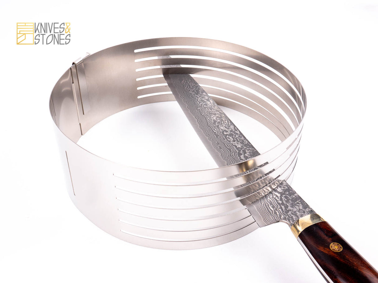 Cakeland Adjustable Cake Slicer Mousse Ring 15 to 18 cm by TigerCrown