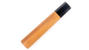 K&S Custom Teak wood, Black Horn Ferrule WA handle