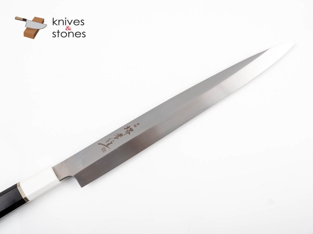 Sakai Takayuki GinRyu (銀龍) - Swedish Steel Honyaki Yanagiba with Corian Handle