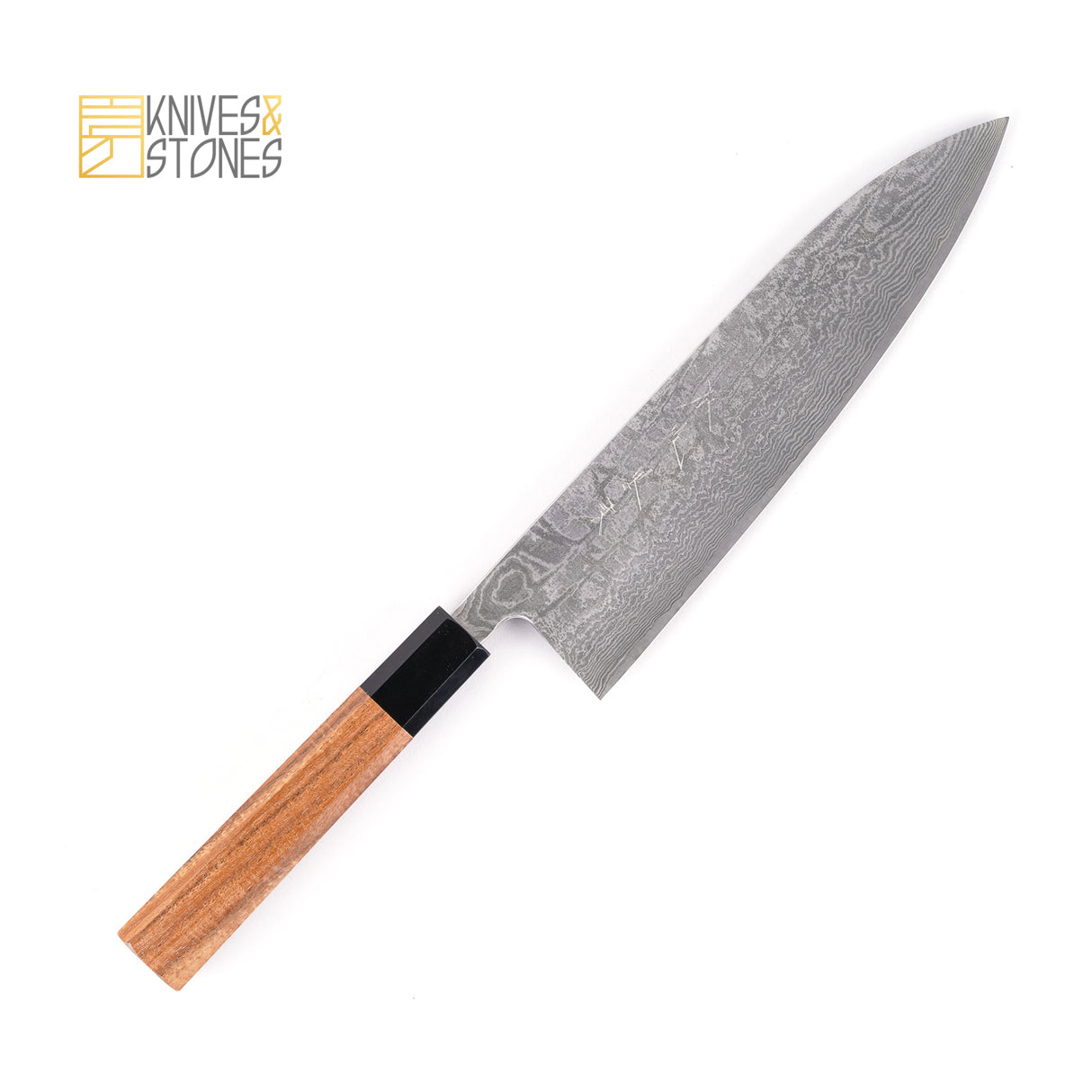 Shinko Kurokumo R2 Black Damascus Gyuto 210/ 240mm by Shiro Kamo