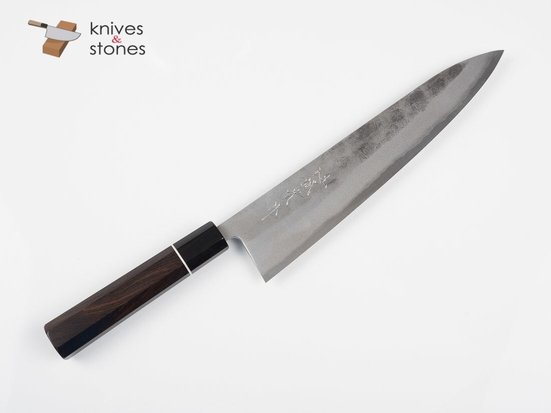 Tanaka Blue 2 Nashiji Gyuto 270mm Stainless Clad