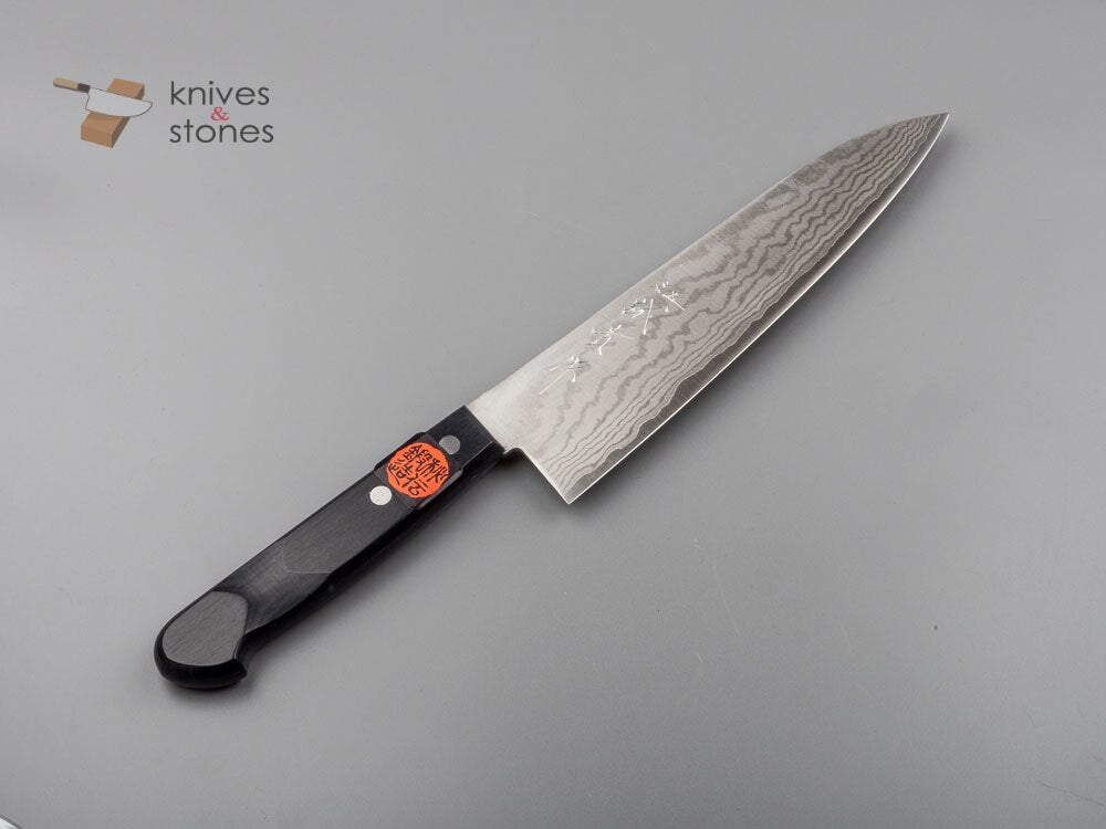 Tanaka VG10 Damascus Gyuto 240mm Western Handle