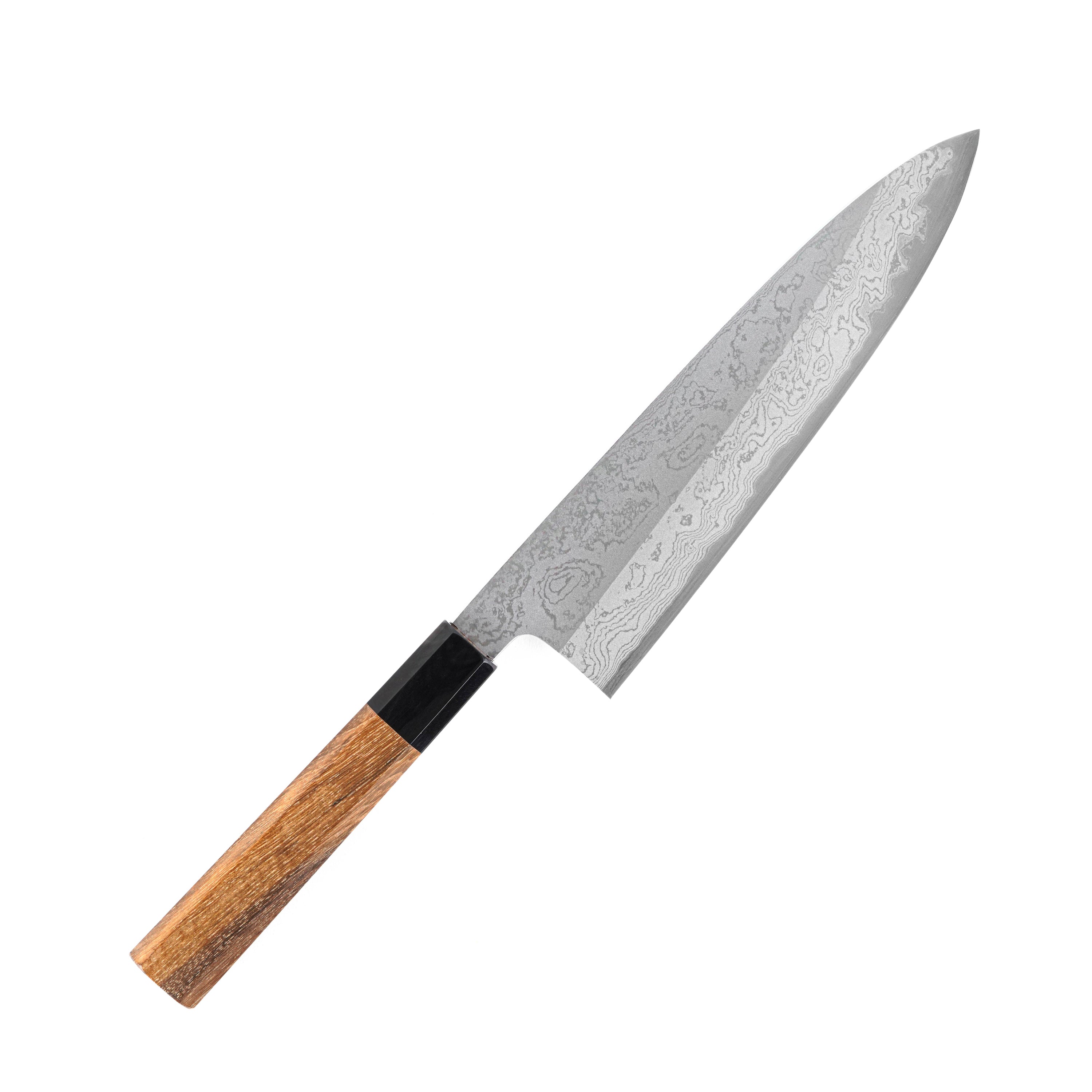 田中芳一白1 大馬士革牛刀210/240mm – Knives and Stones