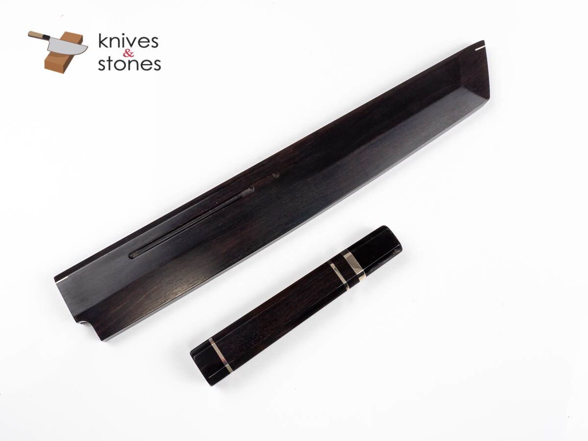 K&S Custom Ebony Handle and Saya Set