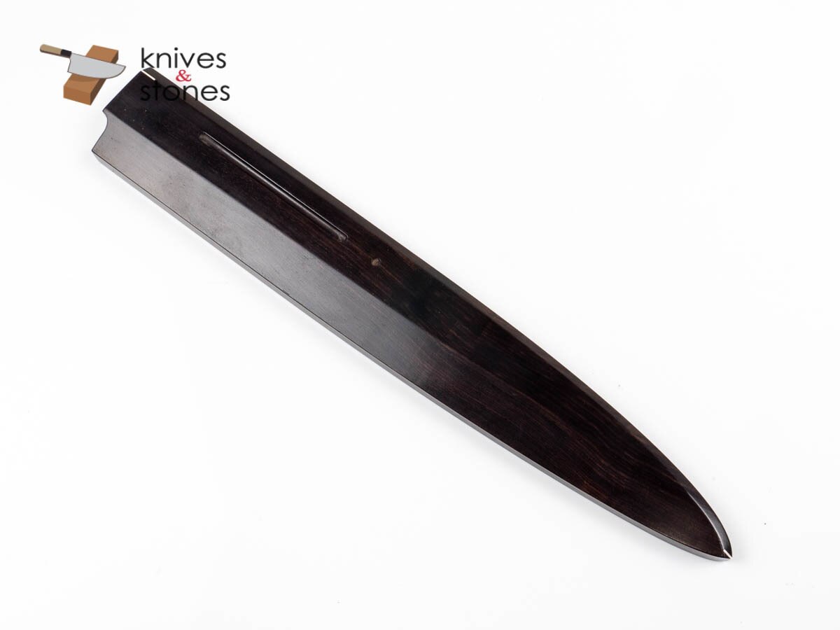 K&amp;S 訂製黑檀木把手和 Saya 套裝