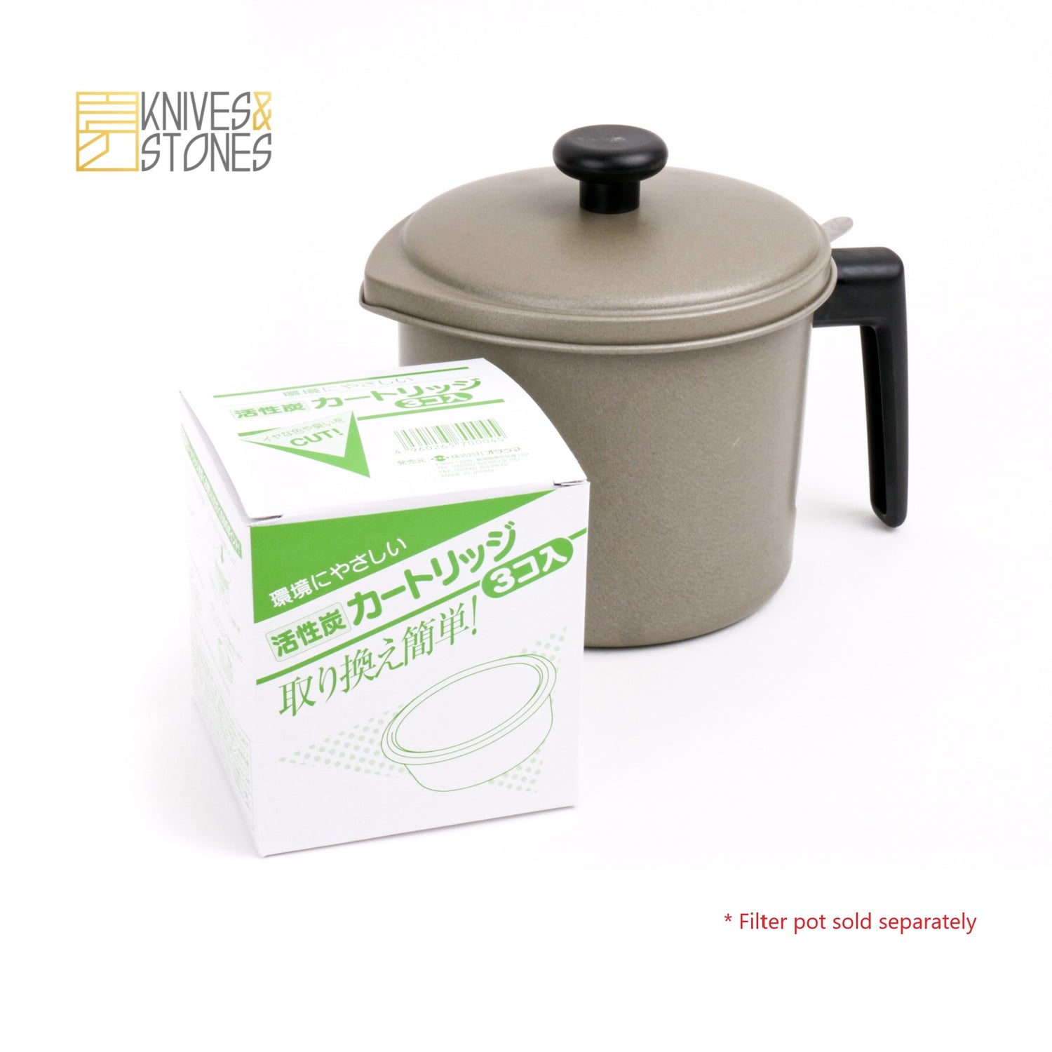 吉川不織布活性碳濾芯，3片裝