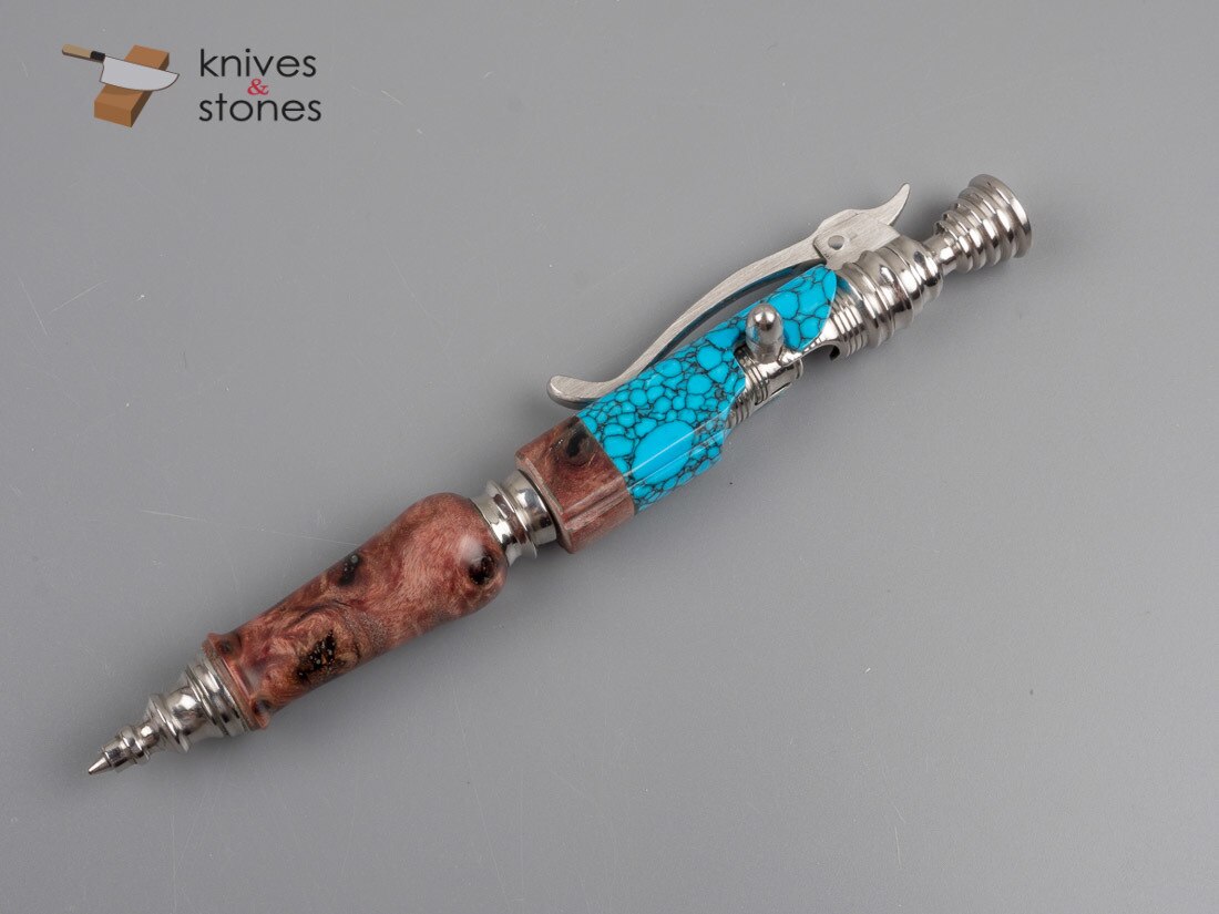 栓動筆 - 中山英俊的三種材質